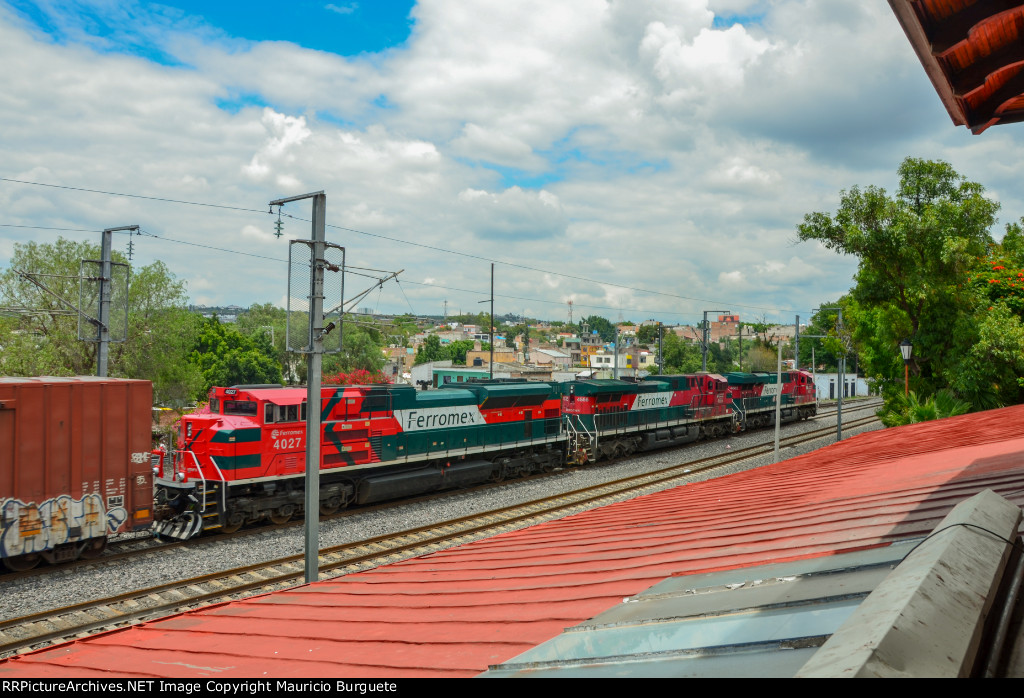 Three Ferromex Locomotives